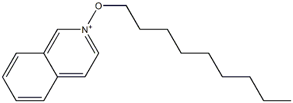 2-Nonyloxyisoquinolinium Struktur