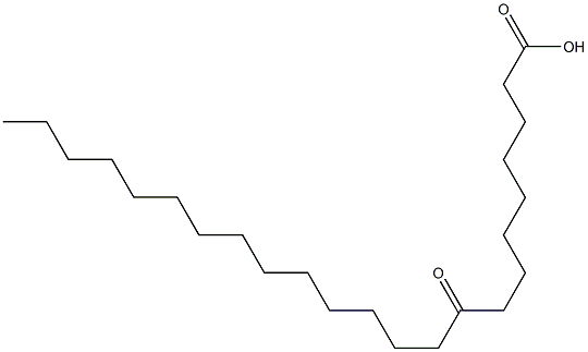 9-Oxotricosanoic acid Struktur