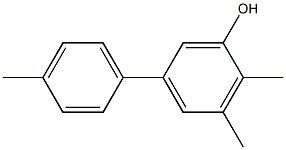 2,3-Dimethyl-5-(4-methylphenyl)phenol Struktur