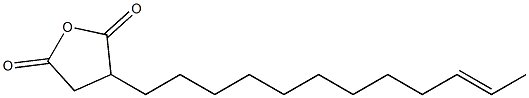 2-(10-Dodecenyl)succinic anhydride Struktur