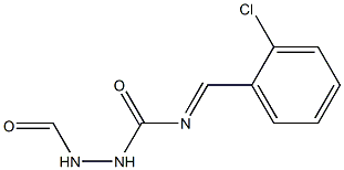 N'-(2-Chlorobenzylidene)carbamoylformhydrazide Struktur