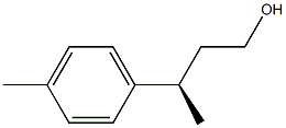 (R)-3-(4-Methylphenyl)-1-butanol Struktur