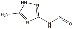 3-Nitrosoamino-1H-1,2,4-triazol-5-amine Struktur