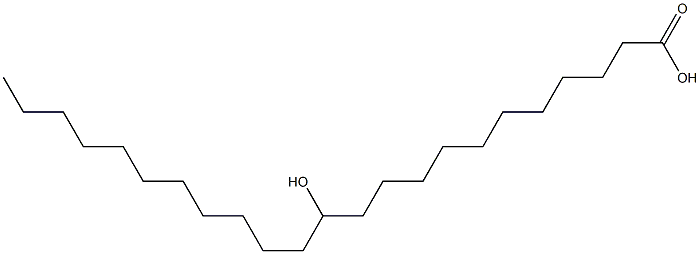 12-Hydroxytricosanoic acid Struktur