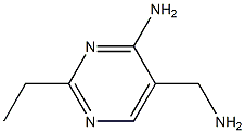 4-Amino-2-ethyl-5-pyrimidinemethanamine Struktur