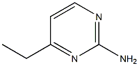 2-Amino-4-ethylpyrimidine Struktur