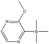 2-Methoxy-3-(trimethylsilyl)pyrazine Struktur