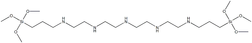 N-(10,10-Dimethoxy-11-oxa-3,6-diaza-10-siladodecan-1-yl)-N'-[2-[[3-(trimethoxysilyl)propyl]amino]ethyl]-1,2-ethanediamine Struktur