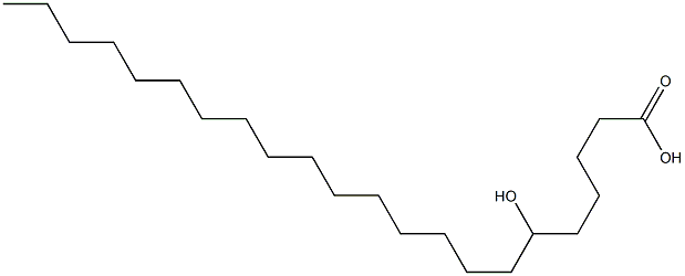 6-Hydroxydocosanoic acid Struktur