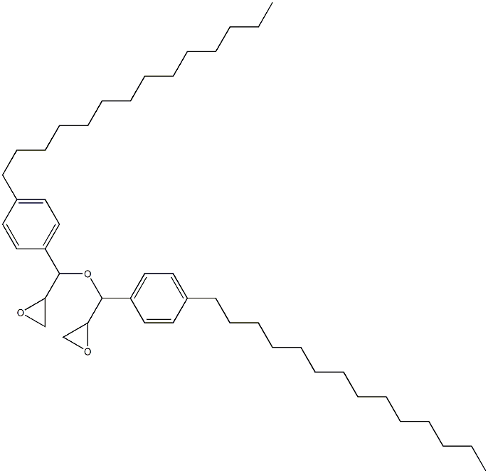 4-Tetradecylphenylglycidyl ether Struktur