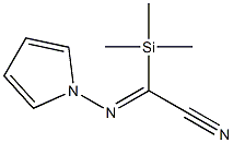 2-Pyrrolizino-2-(trimethylsilyl)acetonitrile Struktur