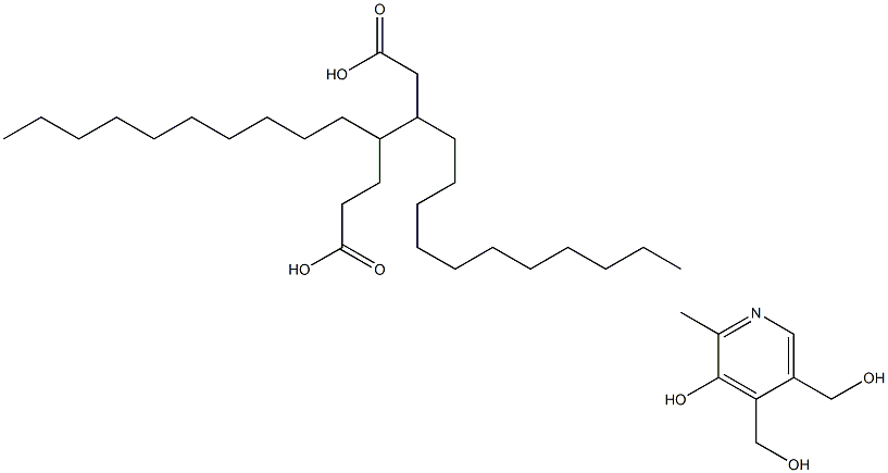 Pyridoxine-3,4'-ditetradecanoate Struktur