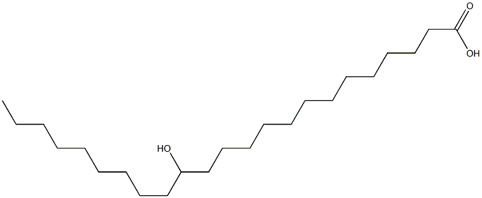 14-Hydroxytricosanoic acid Struktur