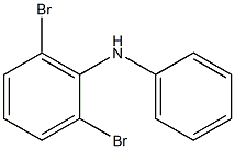 2,6-Dibromophenylphenylamine Struktur