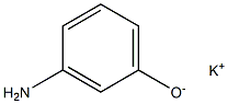 Potassium m-aminophenolate Struktur