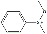 Phenyl(methoxy)(methyl)silane Struktur