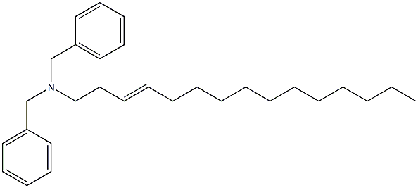 (3-Pentadecenyl)dibenzylamine Struktur