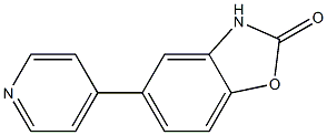 5-(4-Pyridyl)benzoxazol-2(3H)-one Struktur