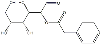 2-O-(Phenylacetyl)-D-glucose Struktur