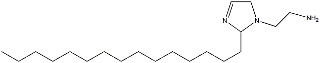 1-(2-Aminoethyl)-2-pentadecyl-3-imidazoline Struktur