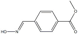 4-(Methoxycarbonyl)benzaldehydeoxime Struktur