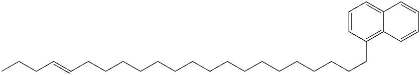 1-(18-Docosenyl)naphthalene Struktur