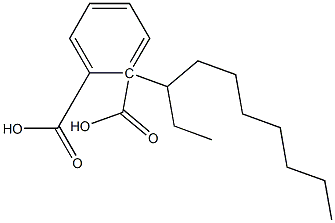 (-)-Phthalic acid hydrogen 1-[(R)-1-ethyloctyl] ester Struktur