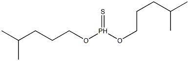 Thiophosphonic acid O,O-bis(4-methylpentyl) ester Struktur