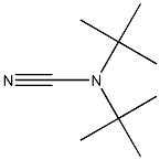 Di-tert-butylcyanamide Struktur