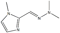 1-Methyl-1H-imidazole-2-carbaldehyde dimethyl hydrazone Struktur