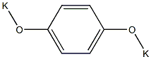 1,4-Bis(potassiooxy)benzene Struktur