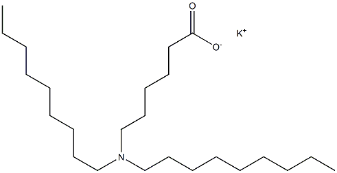 6-(Dinonylamino)hexanoic acid potassium salt Struktur