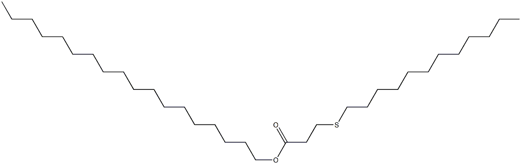 3-(Dodecylthio)propionic acid octadecyl ester Struktur