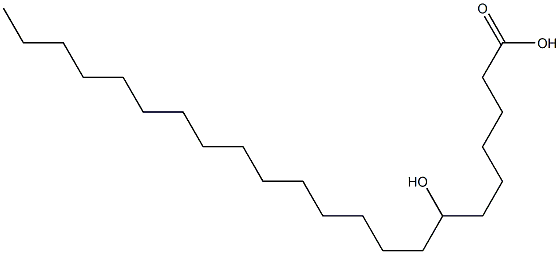 7-Hydroxydocosanoic acid Struktur