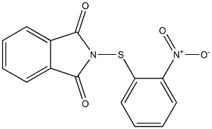 N-(2-Nitrophenylthio)phthalimide Struktur