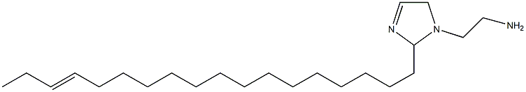 1-(2-Aminoethyl)-2-(15-octadecenyl)-3-imidazoline Struktur