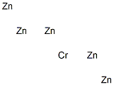 Chromium pentazinc Struktur