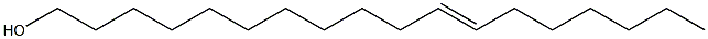 11-Octadecen-1-ol Struktur