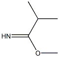 2-Methylpropanimidic acid methyl ester Struktur