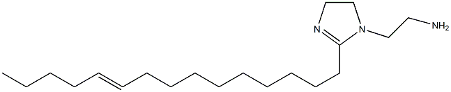 1-(2-Aminoethyl)-2-(10-pentadecenyl)-2-imidazoline Struktur