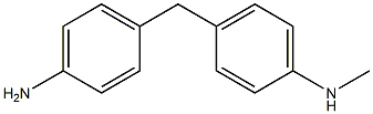 N-Methyl-4-(4-aminobenzyl)aniline Struktur