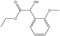 (-)-o-Methoxy-D-mandelic acid ethyl ester Struktur