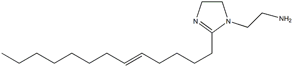 1-(2-Aminoethyl)-2-(5-tridecenyl)-2-imidazoline Struktur