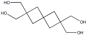 2,2,6,6-Tetrakis(hydroxymethyl)spiro[3.3]heptane Struktur