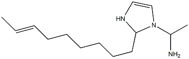 1-(1-Aminoethyl)-2-(7-nonenyl)-4-imidazoline Struktur