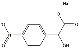 (+)-p-Nitro-L-mandelic acid sodium salt Struktur