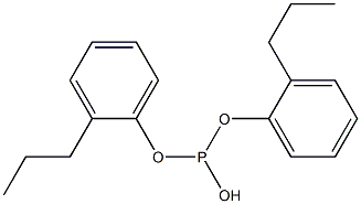 Phosphorous acid di(2-propylphenyl) ester Struktur