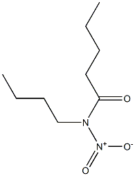 N-Butyl-N-nitropentanamide Struktur