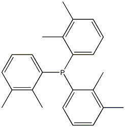 Tris(2,3-dimethylphenyl)phosphine Struktur