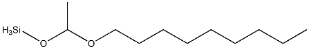 [1-(Nonyloxy)ethoxy]silane Struktur